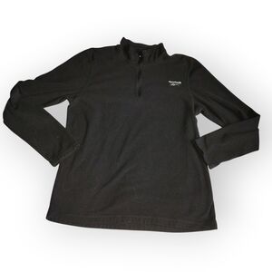 Reebok Black Half-Zip Pullover Sweater